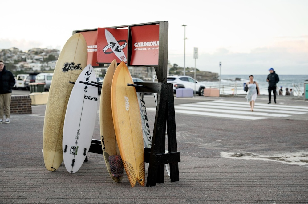 Cardrona drops in on Bondi Beach as RealNZ launches first campaign with Thinkerbell